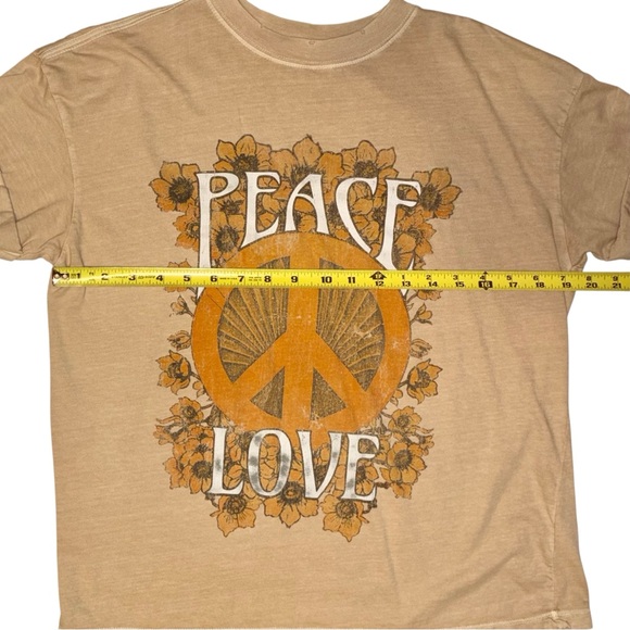 Girl Dangerous Graphic Tee XS – Peace Love Retro 70s Hippie Boho - Picture 10 of 11